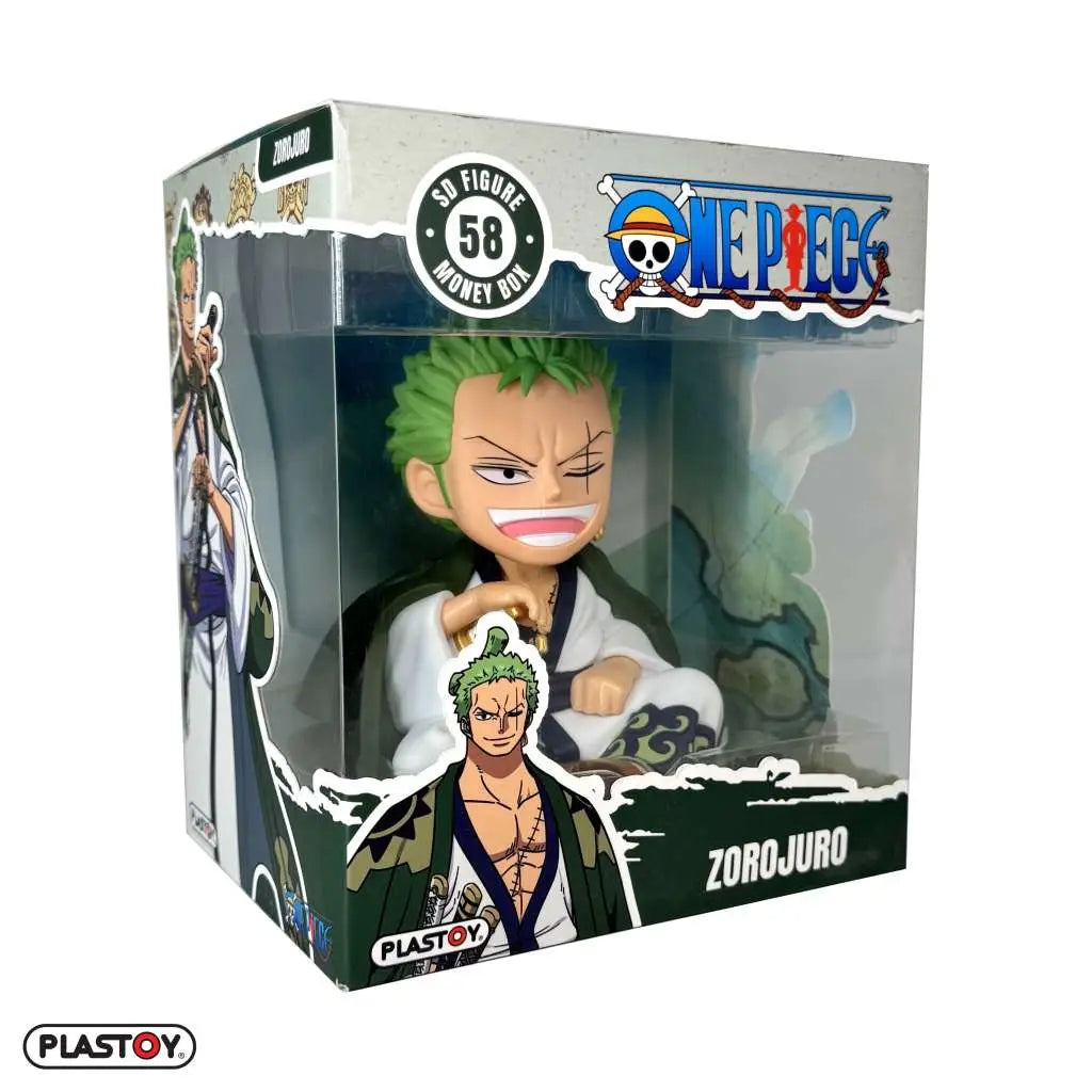 ONE PIECE ZOROJURO MONEY BOX