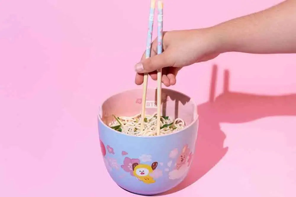 BT21 RAMEN BOWL WITH CHOPSTICKS