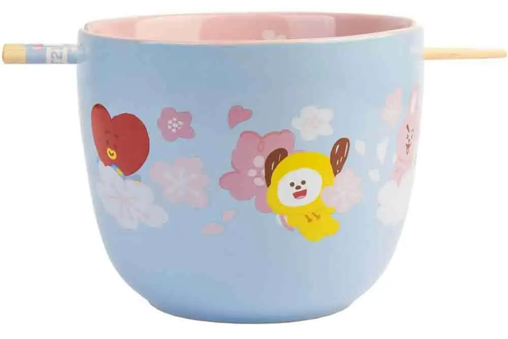 BT21 RAMEN BOWL WITH CHOPSTICKS