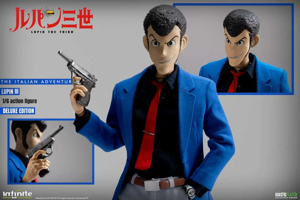 LUPIN THE 3rd THE ITALIAN ADVENTURE LUPIN 1/6 ACTION FIGURE DELUXE EDITION