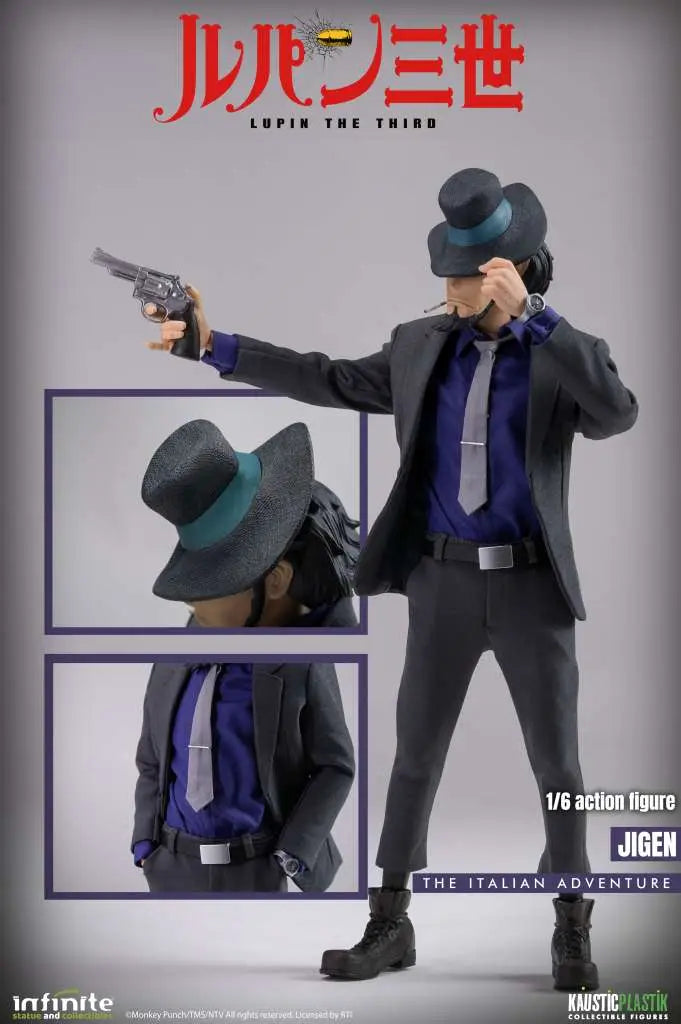 LUPIN THE 3rd THE ITALIAN ADVENTURE DAISUKE JIGEN 1/6 ACTION FIGURE STANDARD EDITION