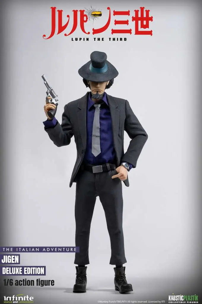 LUPIN THE 3rd THE ITALIAN ADVENTURE DAISUKE JIGEN 1/6 ACTION FIGURE DELUXE EDITION