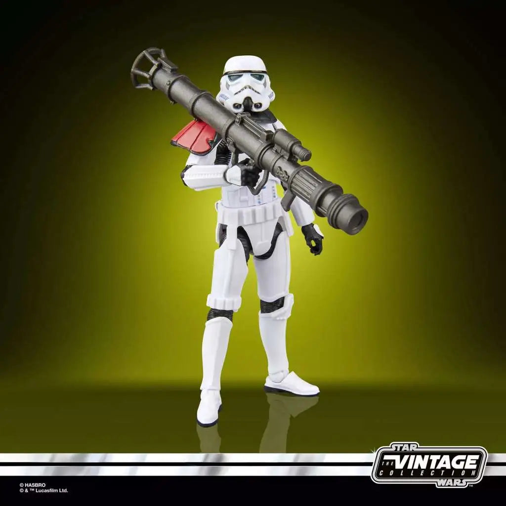 STAR WARS VINTAGE JEDI SURVIVOR ROCKET LAUNCHER TROOPER ACTION FIGURE