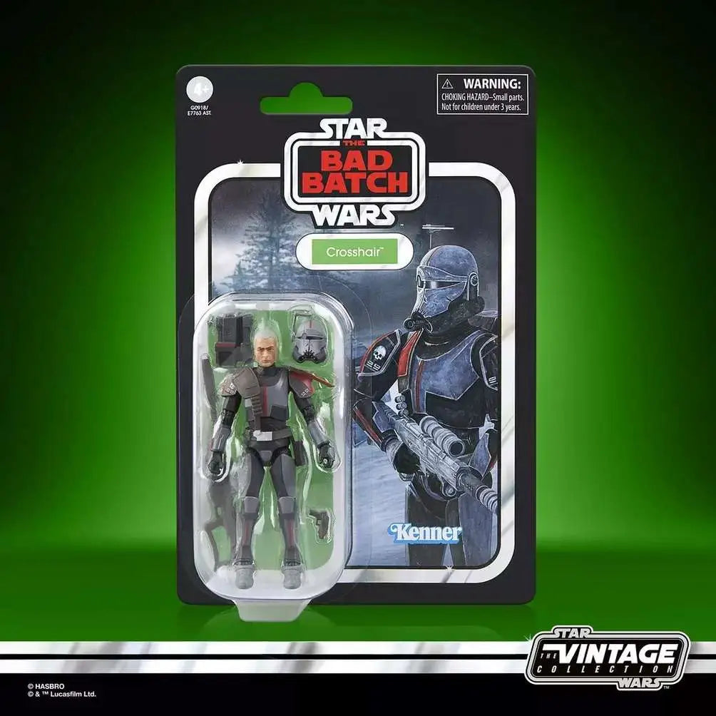 STAR WARS VINTAGE BAD BATCH CROSSHAIR ACTION FIGURE