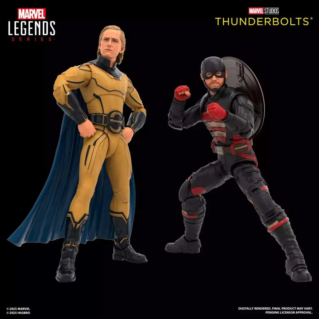 MARVEL LEGENDS THUNDERBOLTS JOHN WALKER AND SENTRY ACTION FIGURES
