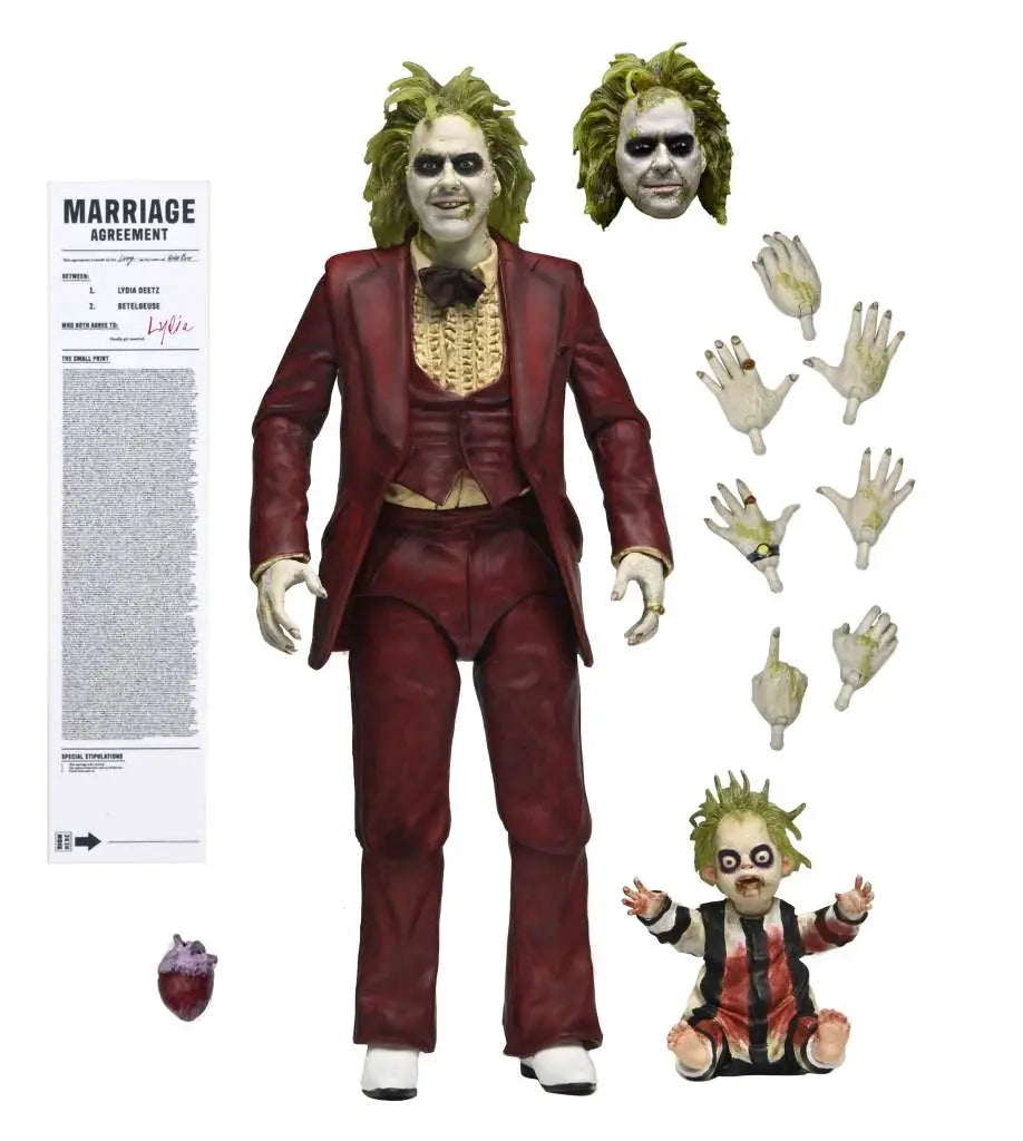 BEETLEJUICE 2 BEETLEJUICE RED TUXEDO ULTIMATE AF