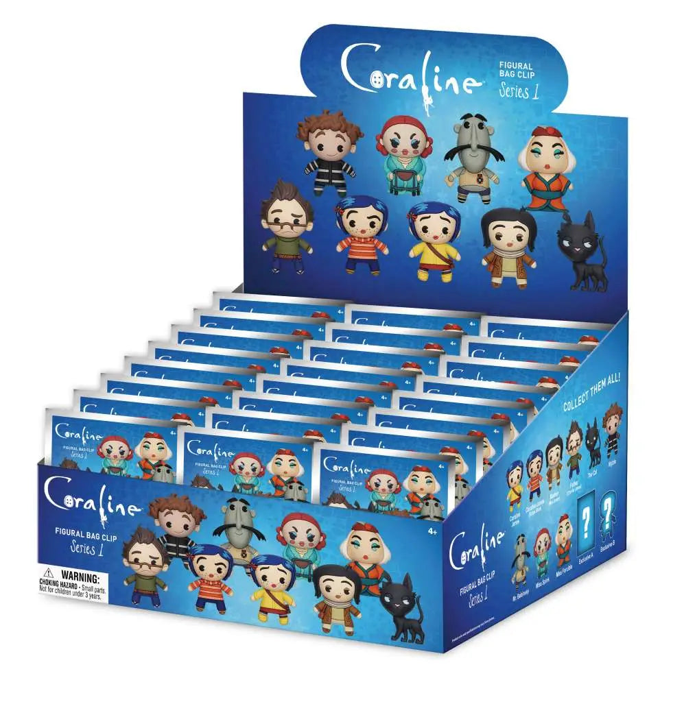 CORALINE SERIES1 BAG CLIP BLIND BOX DISPLAY (24)
