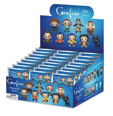 CORALINE SERIES1 BAG CLIP BLIND BOX DISPLAY (24)