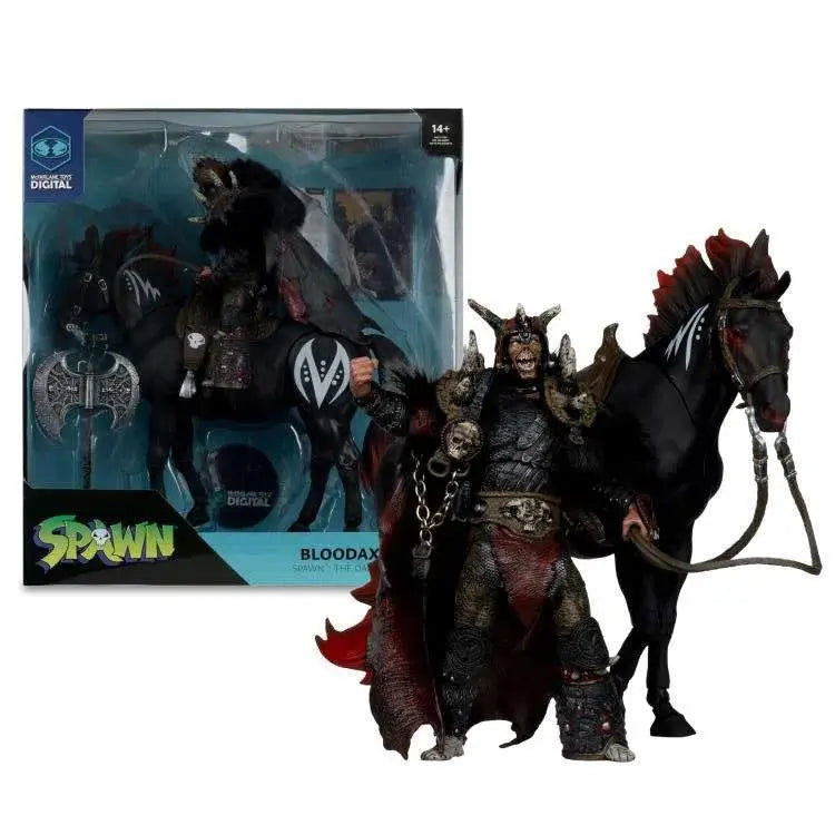 SPAWN: THE DARK AGES SPAWN THE BLOODAXE WITH HORSE AF TWO-PACK