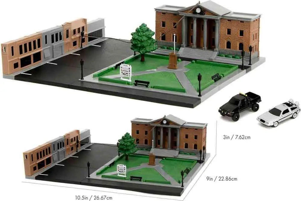 BACK TO THE FUTURE - CLOCK TOWER DIORAMA NANO SCENE