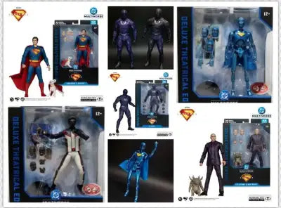 DC THEATRICAL DLX SUPERMAN MOVIE ASST 7INCH AF SET (6)