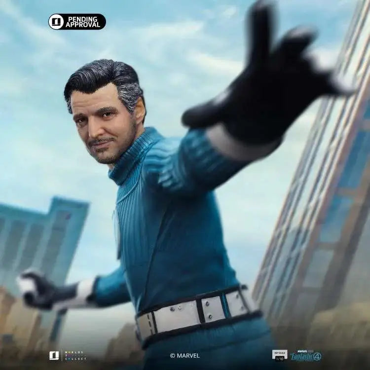 FANTASTIC FOUR FIRST STEPS MR. FANTASTIC AND H.E.R.B.I.E 1/10 STATUE