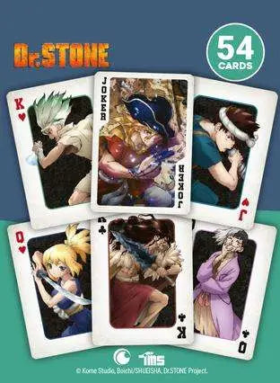 MANGACARDS DR STONE PLAYING CARDS