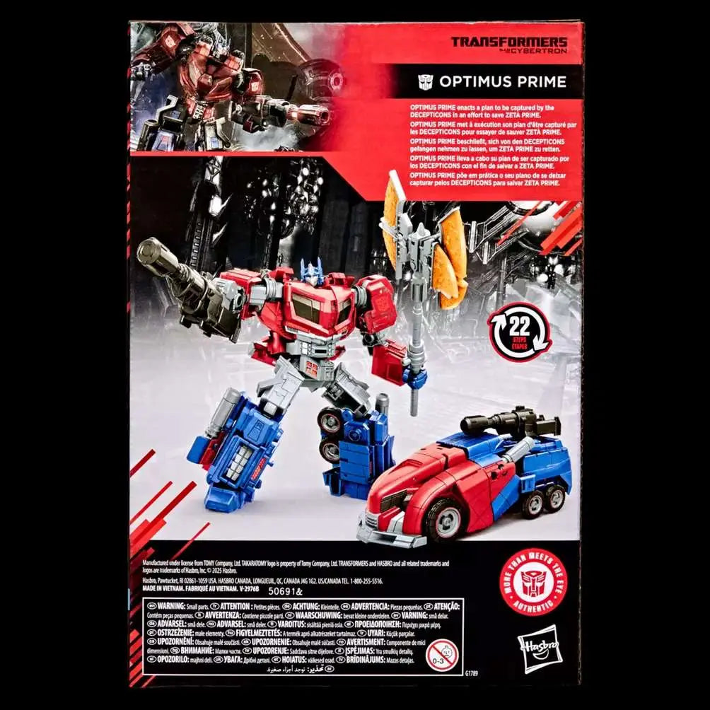 TRANSFORMERS STUDIO SERIE WAR FOR CYBERTRON OPTIMUS PRIME ACTION FIGURE