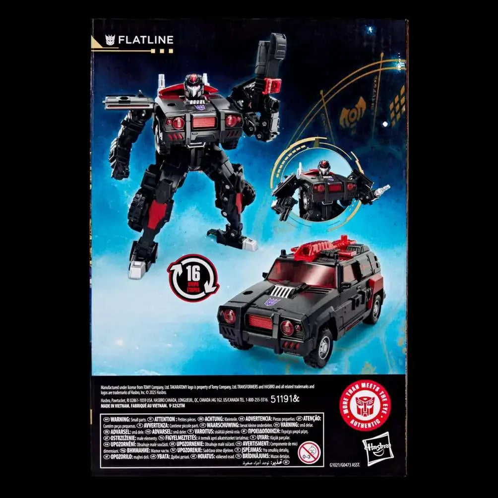 TRANSFORMERS GENERATION AGE OF THE PRIMES FLATLINE ACTION FIGURE