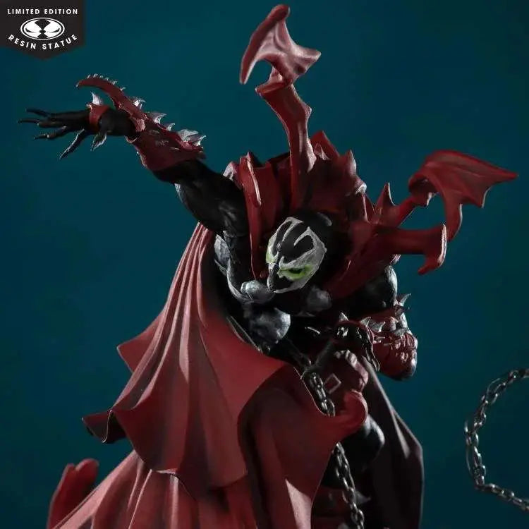 SPAWN BLACK WHITE & RED ALL OVER SPAWN BY GREG CAPULLO RESIN STATUE