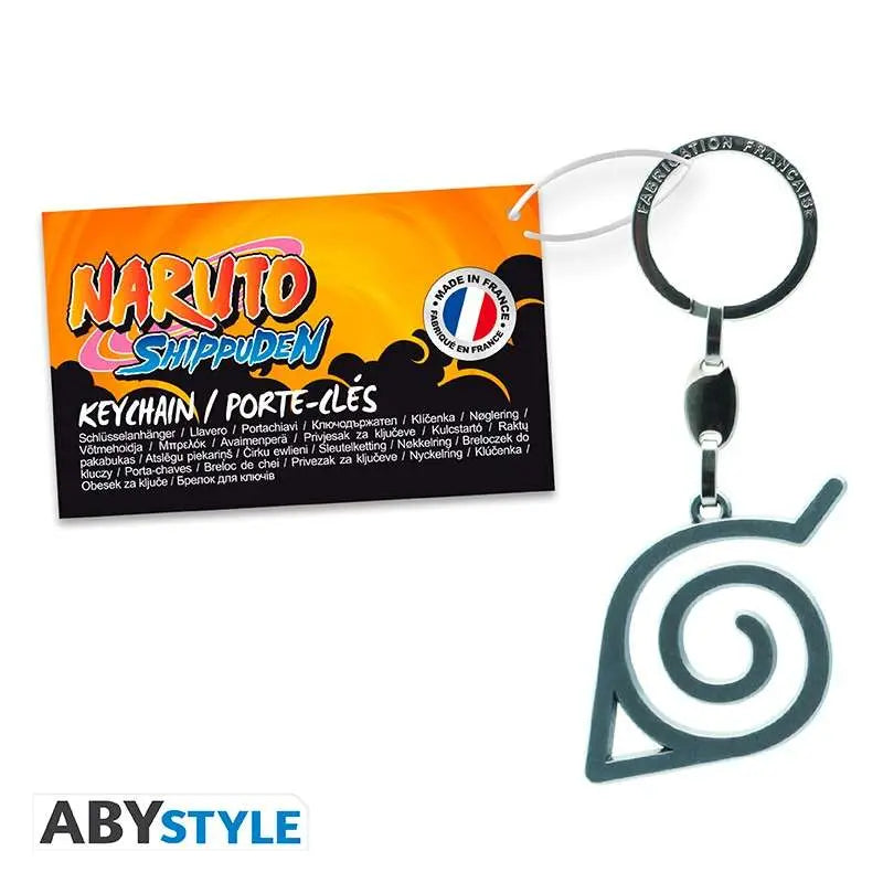 NARUTO SHIPPUDEN KONOHA 3D KEYCHAIN