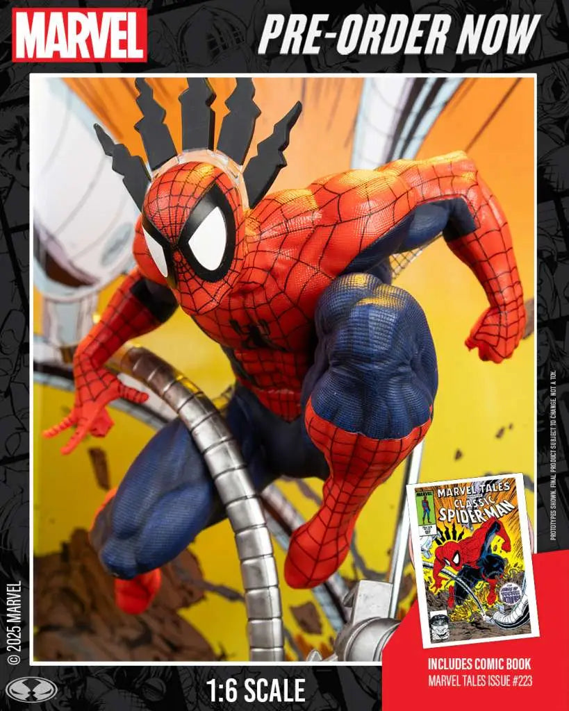 MARVEL COLLECTION W5 1:6 SPIDER-MAN (MARVEL TALES #223) FIGURE
