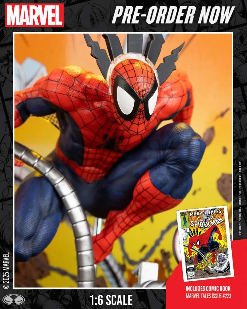 MARVEL COLLECTION W5 1:6 SPIDER-MAN (MARVEL TALES #223) FIGURE