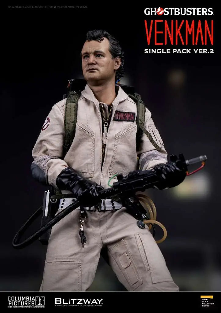 GHOSTBUSTERS DR. PETER VENKMAN VER.2 1/6 ACTION FIGURE