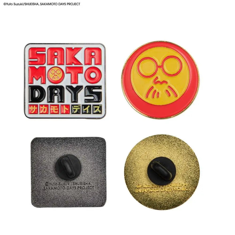 SAKAMOTO DAYS STORE ADVERTS PINS SET (2)