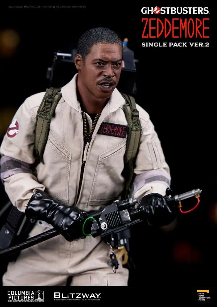 GHOSTBUSTERS  WINSTON ZEDDEMORE VER.2 1/6 ACTION FIGURE