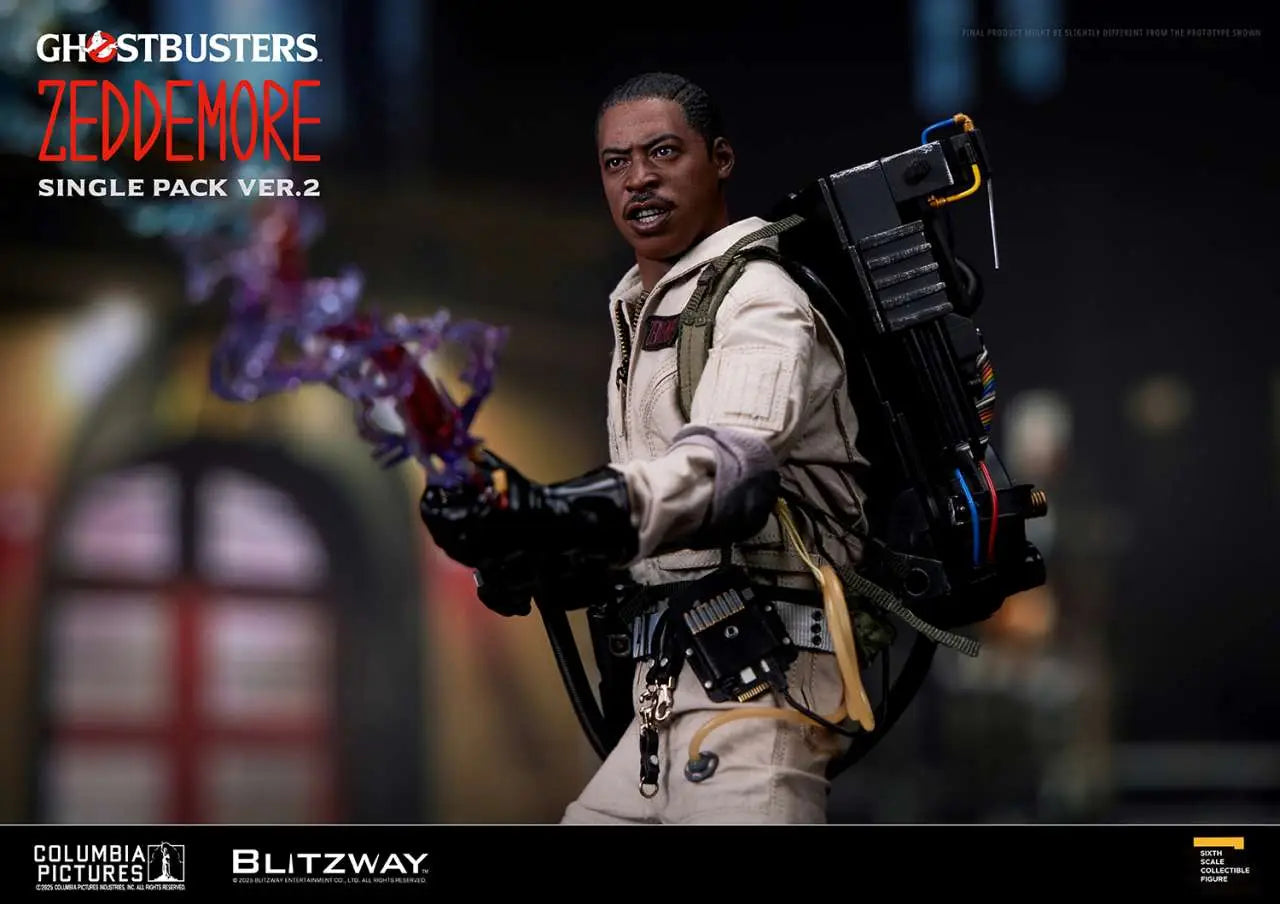 GHOSTBUSTERS  WINSTON ZEDDEMORE VER.2 1/6 ACTION FIGURE
