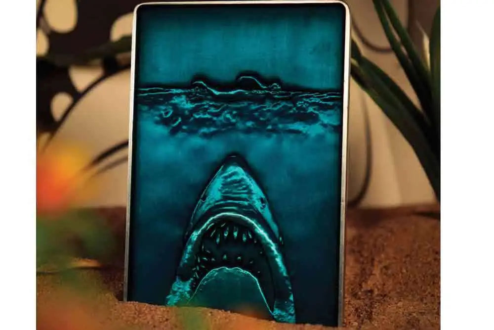 JAWS 50TH ANNIVERSARY MOVIE POSTER INGOT