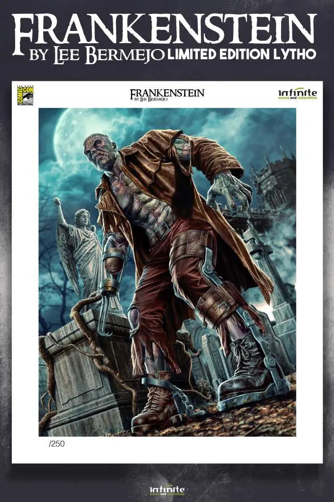 FRANKENSTEIN BY LEE BERMEJO S/N LITOGRAPHY
