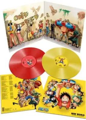 ONE PIECE NEW WORLD ORIGINAL SOUNDTRACK VINYLS