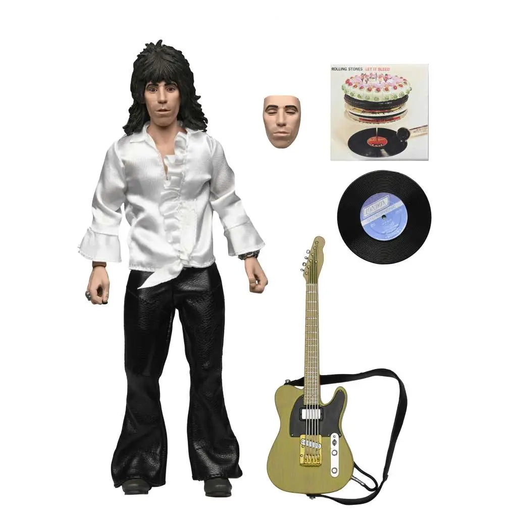 THE ROLLING STONES KEITH RICHARDS 1975 CLOTHED AF