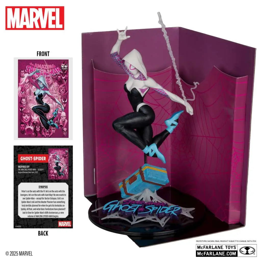 MARVEL COLLECTION 1:10 WV5 GHOST-SPIDER (THE AMAZING SPIDER-MAN #1) FIGURE