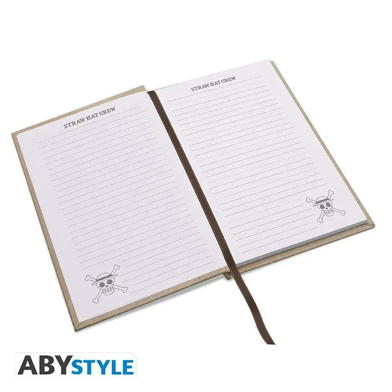 ONE PIECE WANTED LUFFY WANO NOTEBOOK A5