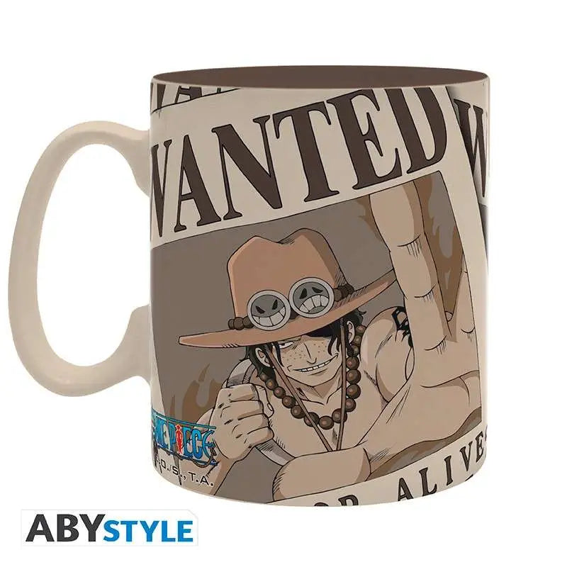 ONE PIECE WANTED ACE MUG