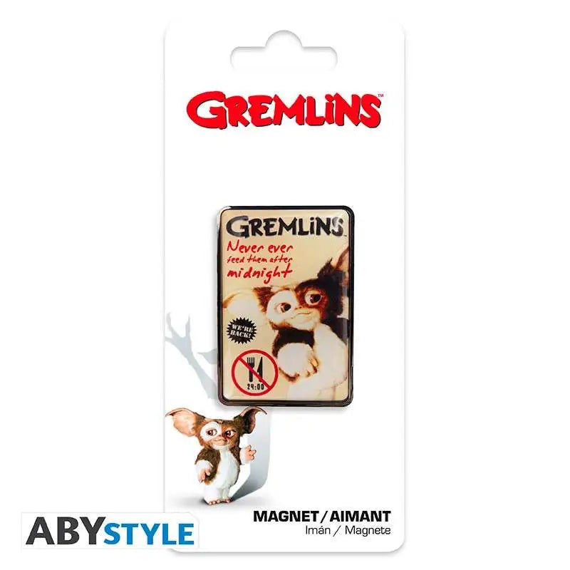 GREMLINS DON'T FEED AFTER MIDNIGHT PREMIUM MAGNET