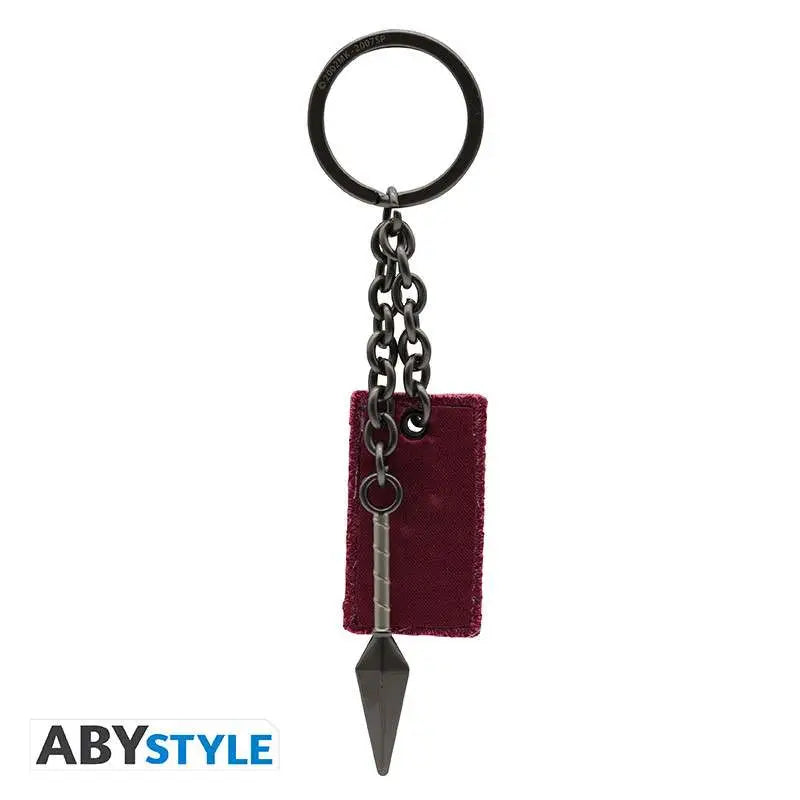 NARUTO SHIPPUDEN KUNAI & EXPLOSIVE TAG KEYCHAIN