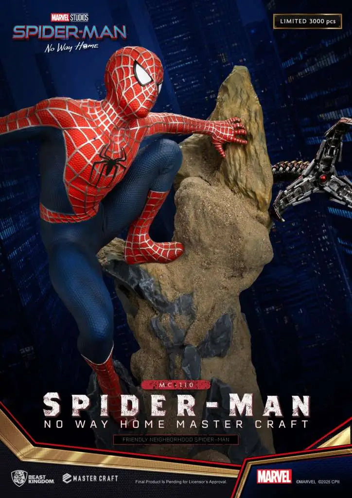 SPIDER-MAN NO WAY HOME FRIENDLY NEIGHBORHOOD SPIDER-MAN MASTER CRAFT ST