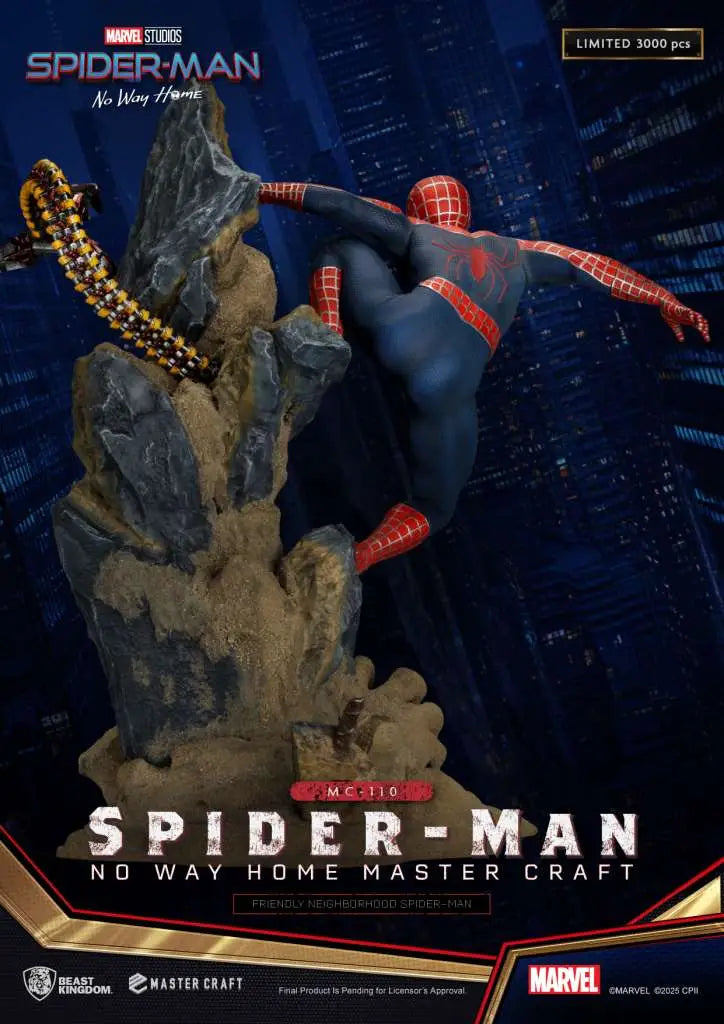 SPIDER-MAN NO WAY HOME FRIENDLY NEIGHBORHOOD SPIDER-MAN MASTER CRAFT ST