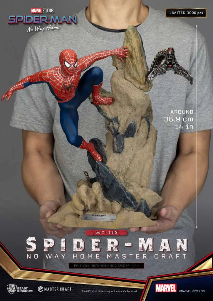 SPIDER-MAN NO WAY HOME FRIENDLY NEIGHBORHOOD SPIDER-MAN MASTER CRAFT ST