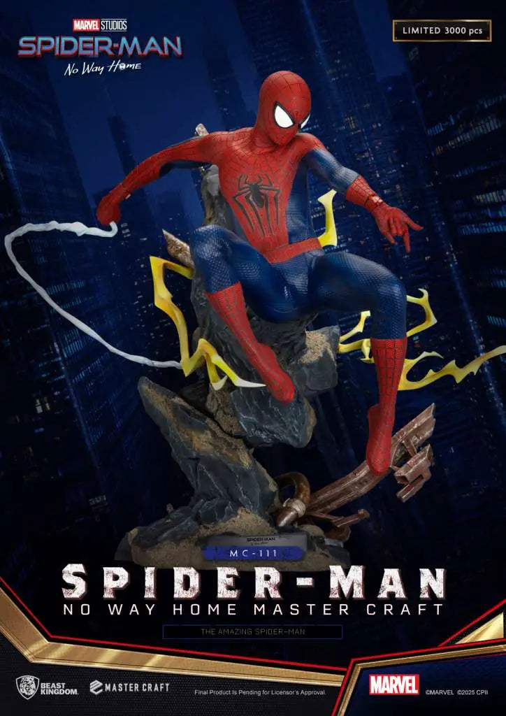 SPIDER-MAN NO WAY HOME THE AMAZING SPIDER-MAN MASTER CRAFT STATUE
