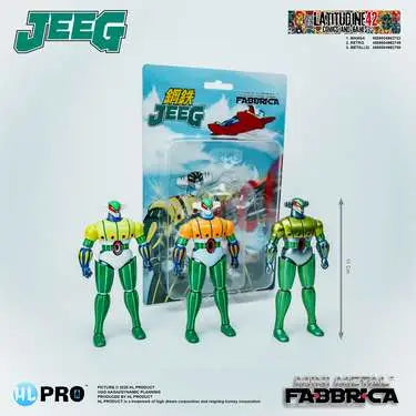 JEEG MINI METAL FABBRICA METALLIC ACTION FIGURE