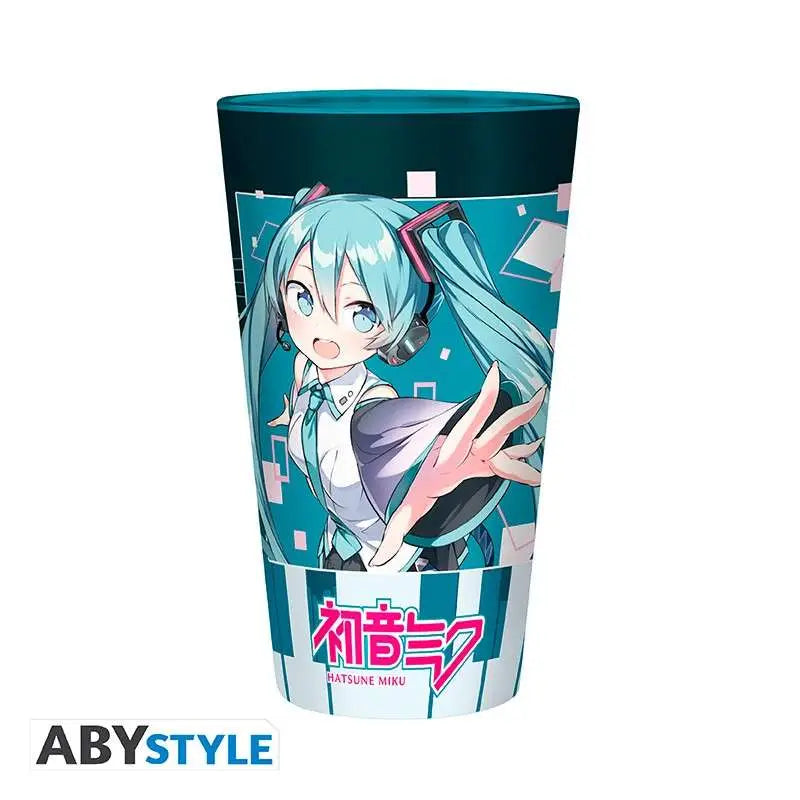 HATSUNE MIKU MUSICAL CITY LARGE GLASS