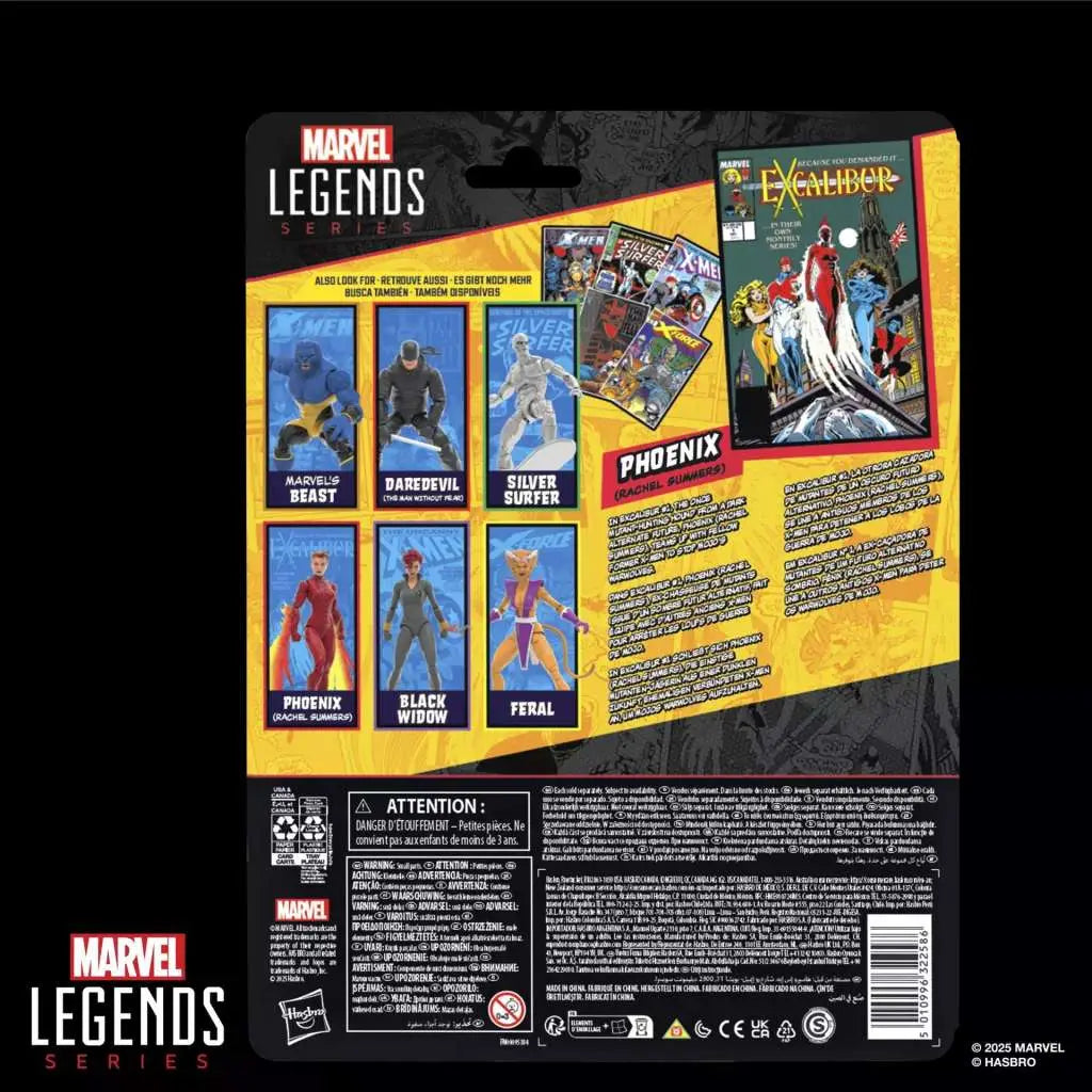 MARVEL LEGENDS MINI COMICS PHOENIX RACHEL SUMMERS ACTION FIGURE