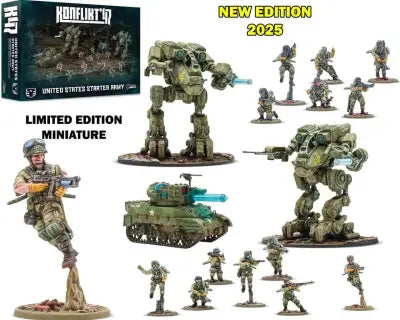 KONFLIKT '47 NEW EDITION 2025 UNITED STATES STARTER ARMY