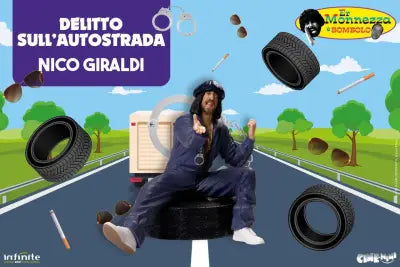 NICO GIRALDI DELITTO SULL'AUTOSTRADA CINE-MINI PVC