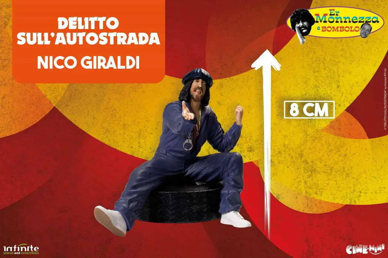 NICO GIRALDI DELITTO SULL'AUTOSTRADA CINE-MINI PVC
