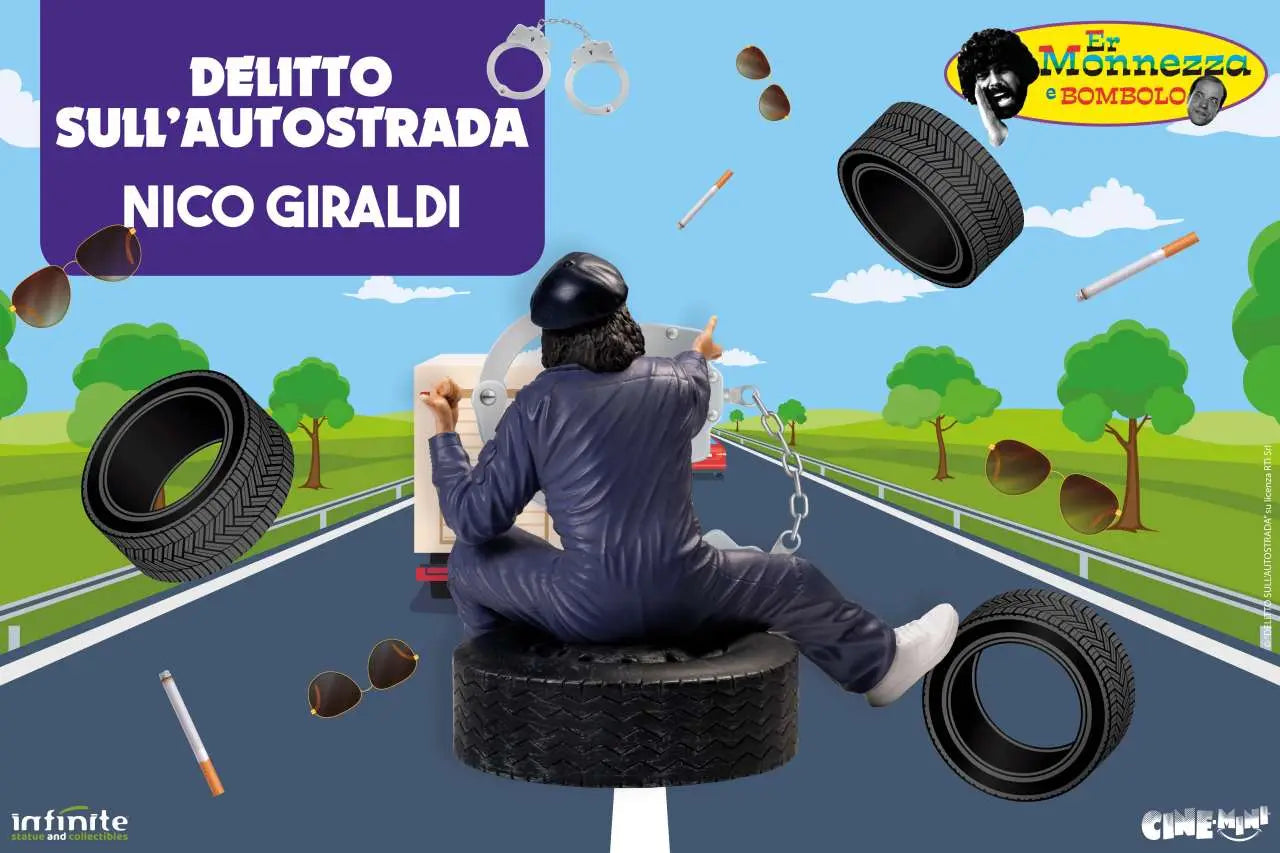 NICO GIRALDI DELITTO SULL'AUTOSTRADA CINE-MINI PVC