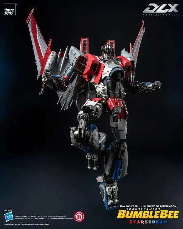 TRANSFORMERS BUMBLEBEE DLX STARSCREAM ACTION FIGURE