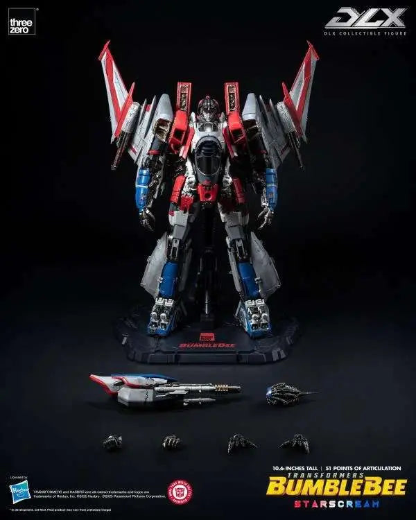 TRANSFORMERS BUMBLEBEE DLX STARSCREAM ACTION FIGURE