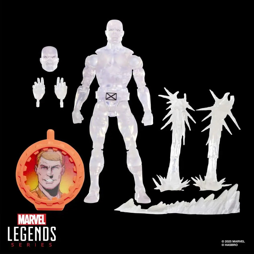 MARVEL LEGENDS SECRET WARS ICE MAN ACTION FIGURE